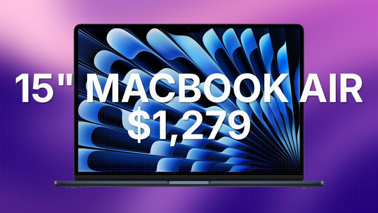 B&H is blowing out M4 15-inch MacBook Air inventory at $1,279