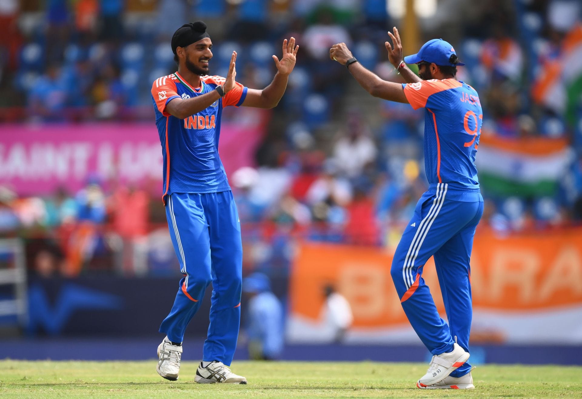 Jasprit Bumrah vs Arshdeep Singh - Comparing their stats after 14 matches in the T20 World Cup