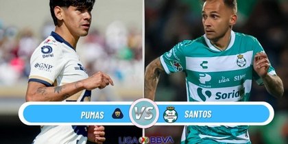¿Dónde ver EN VIVO el partido Pumas vs Santos de la J4 de la Liga MX?