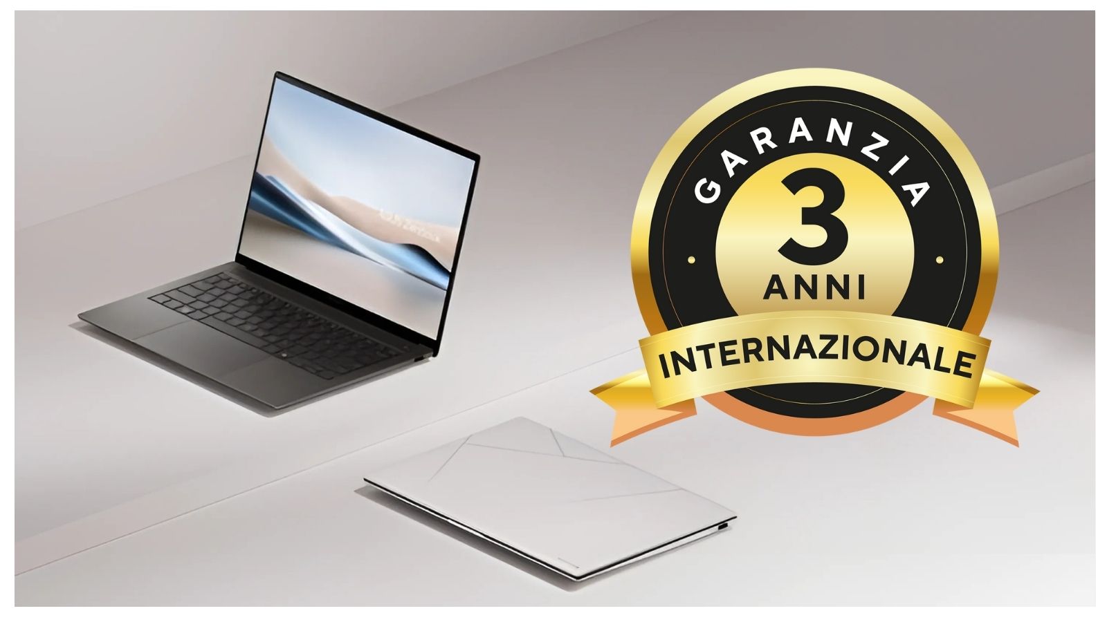 ASUS, tre anni di garanzia sui notebook