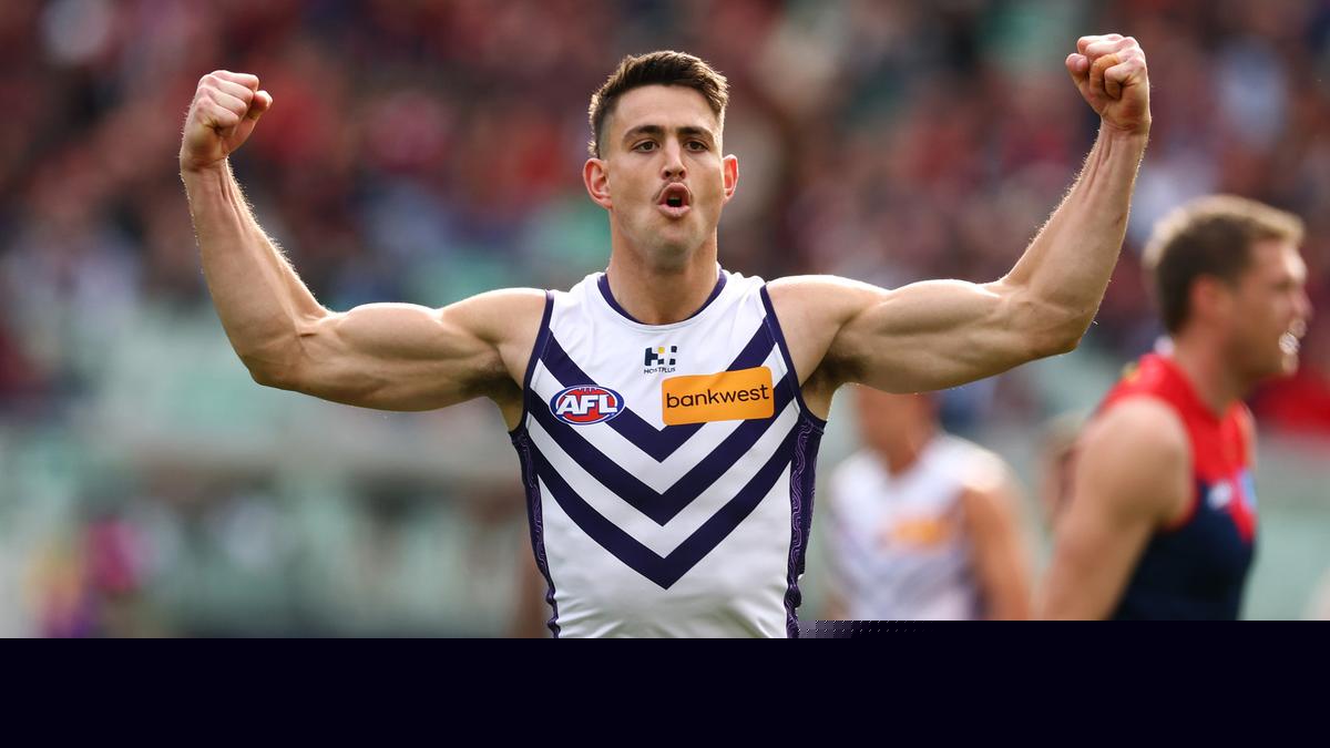 Pat Voss joins Matthew Pavlich in exclusive Fremantle Dockers club amid MCG love affair
