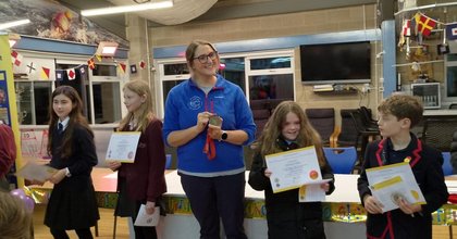Young volunteers in Lechlade recognised for 1,454 hours of service
