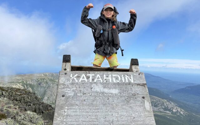 This 10-year-old just completed the Appalachian Trail