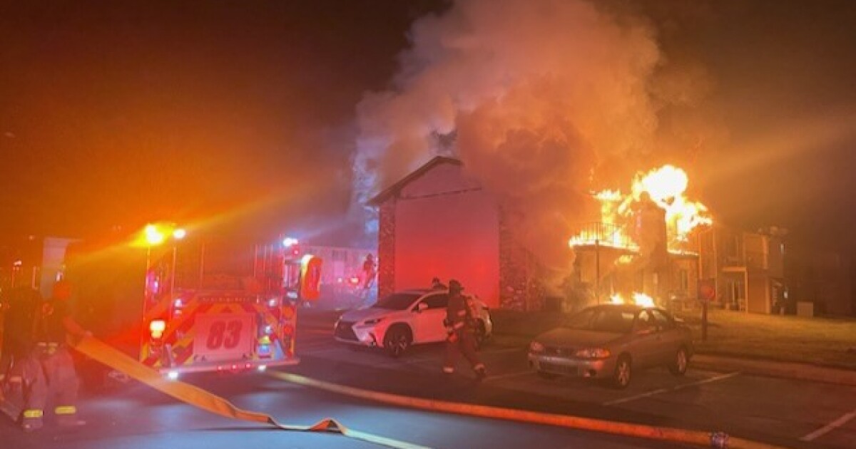 Residents jump from windows to escape west side apartment fire