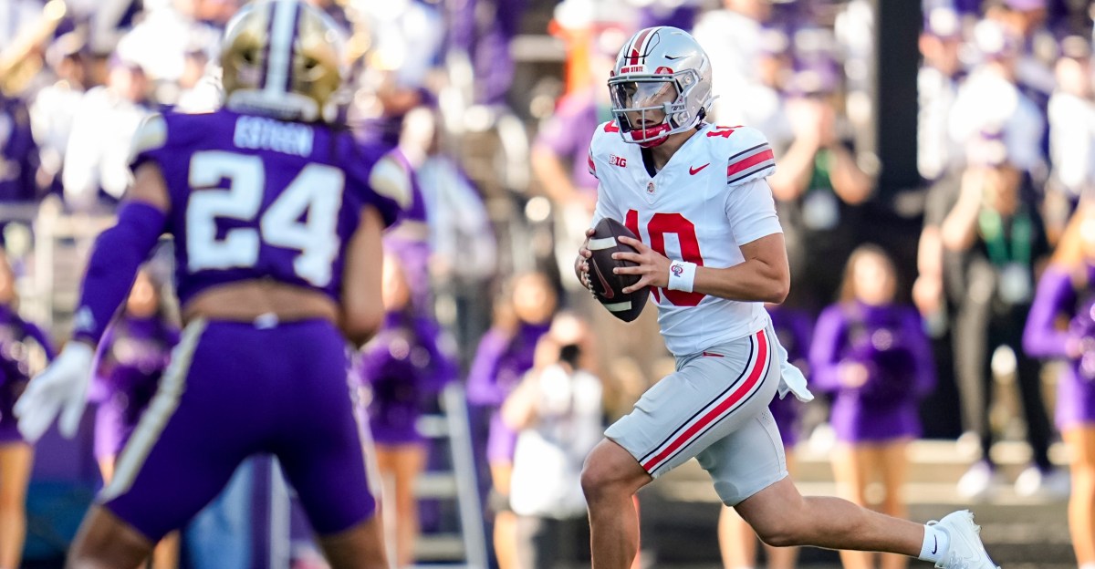 Growth or growing pains? Ohio State offense film shows both in win over Washington
