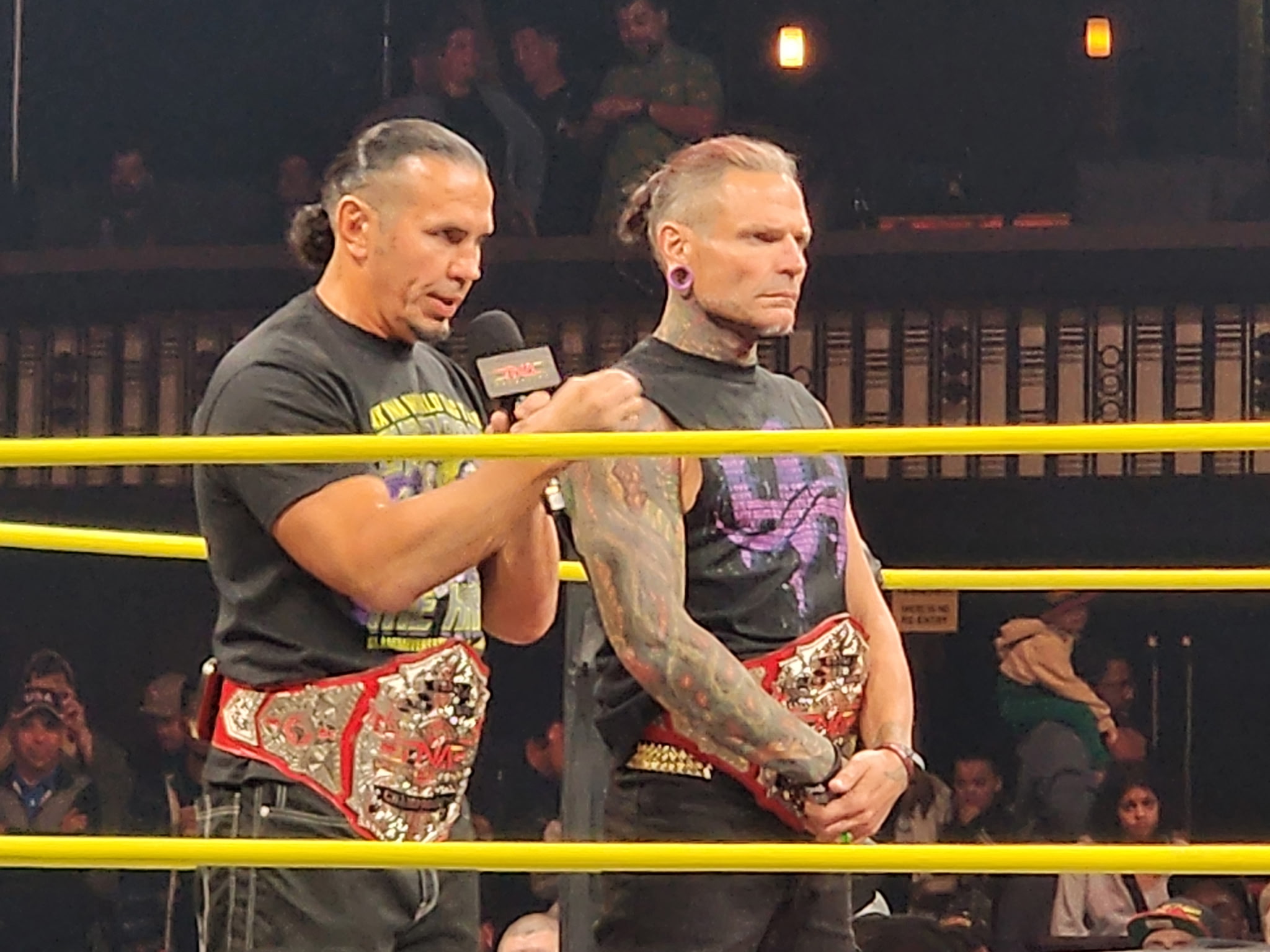 Matt Hardy and Jeff Hardy discuss Jeff’s neck injury, their final match with Team 3D, retirement, suplexing Ric Flair off a ladder at WrestleMania