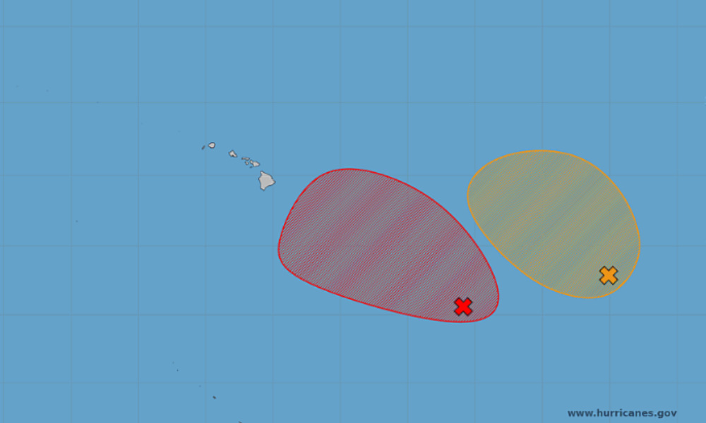 Tropical storm could approach Hawaii this weekend