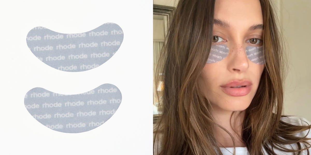 Hailey Bieber Just Made Self-Care Even More Chic With Rhode’s New Eye Patches