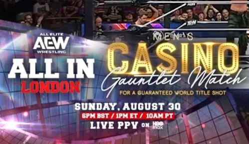 AEW Confirms Casino Gauntlet Match For All In 2026