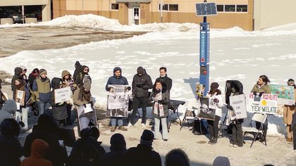 Student organizers lead protest against Iranian government
