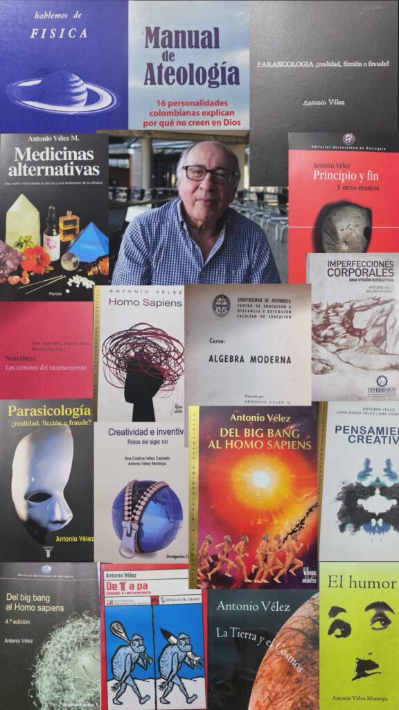 A la memoria de Antonio Vélez, en Historias de la ciencia