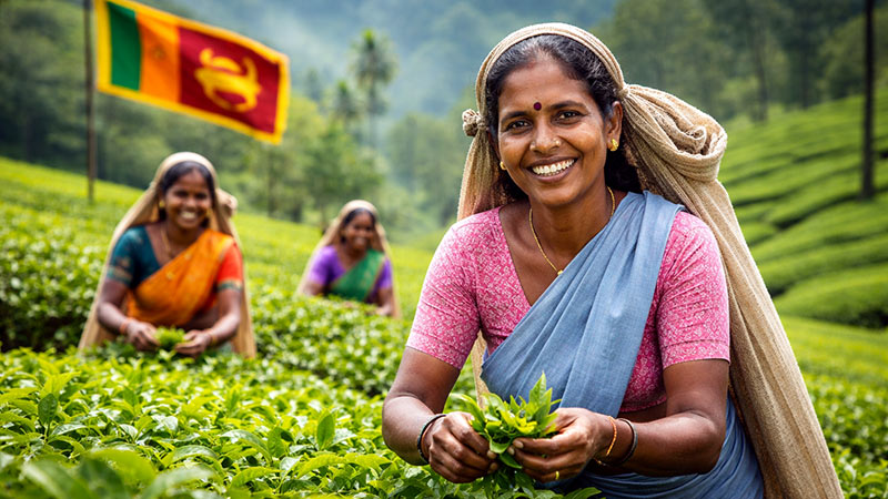 Sri Lanka raises daily wage of plantation workers to Rs. 1,750