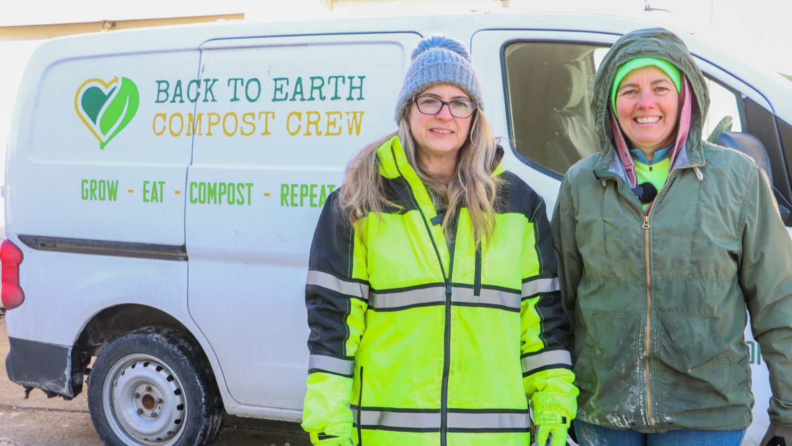 'Back to Earth Compost Crew' collects food waste of Montgomery County