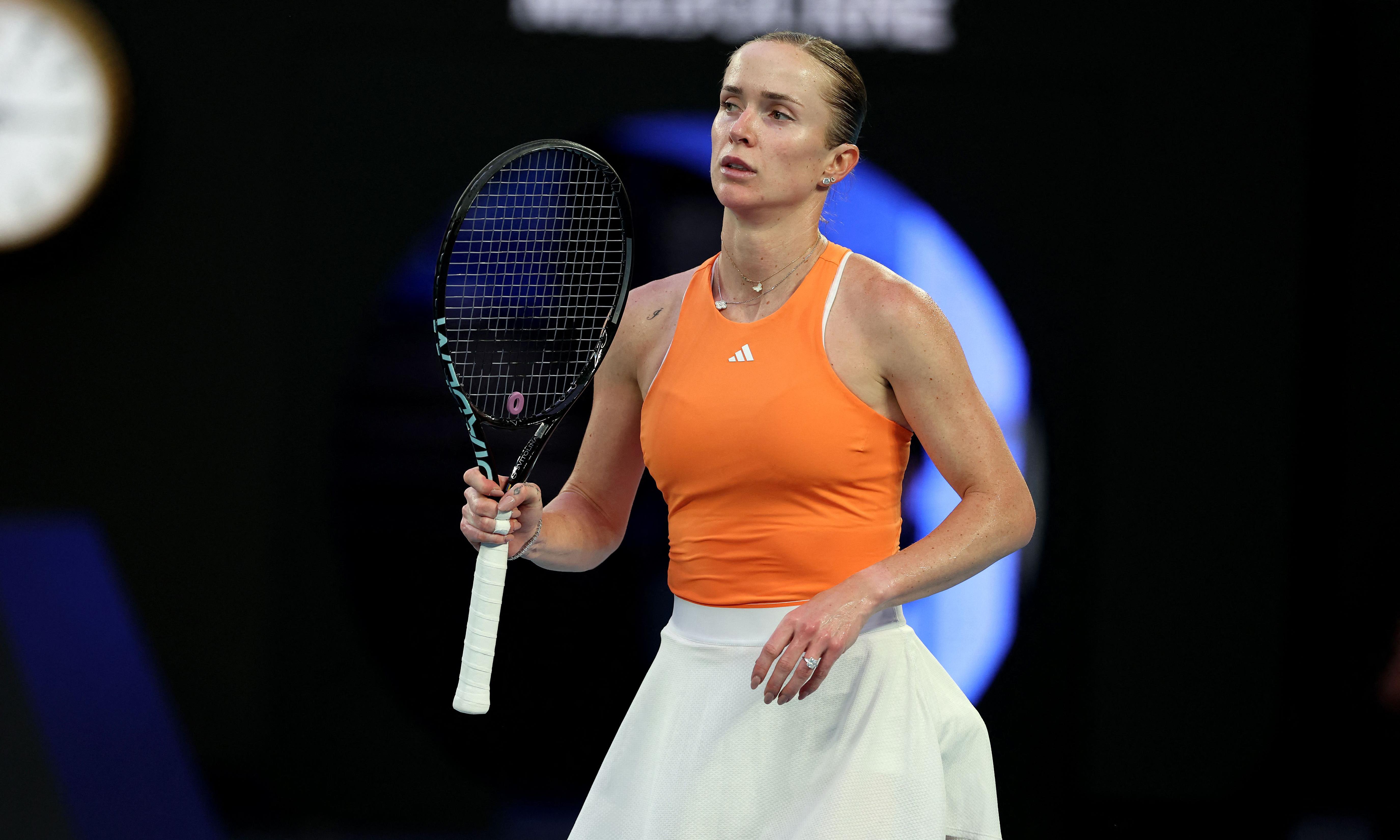 Australian Open: Ukraine's Svitolina Feels 'Very Lucky' Despite Loss