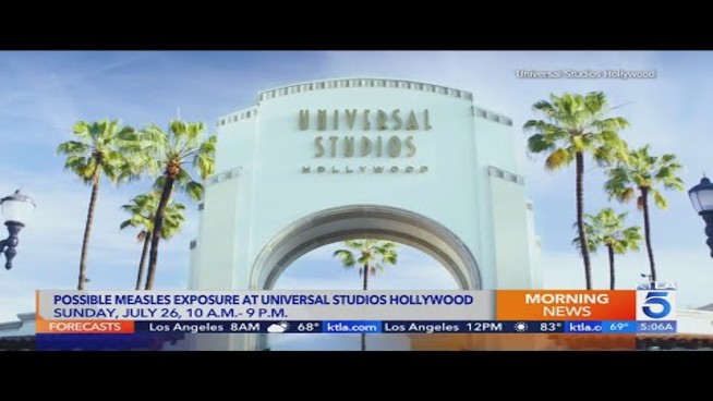 Universal Studios Hollywood Issues Measles Exposure Warning