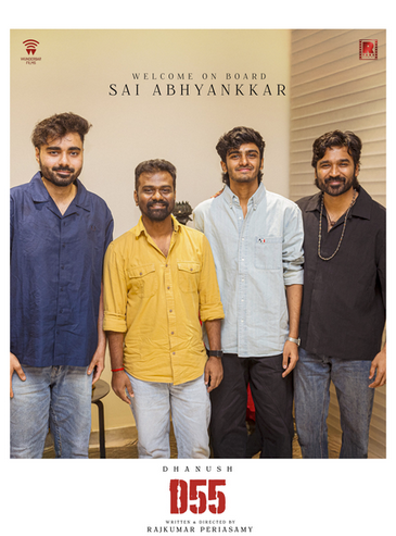 Sai Abhyankkar to Compose Music for Rajkumar Periasamy’s Upcoming Dhanush Film