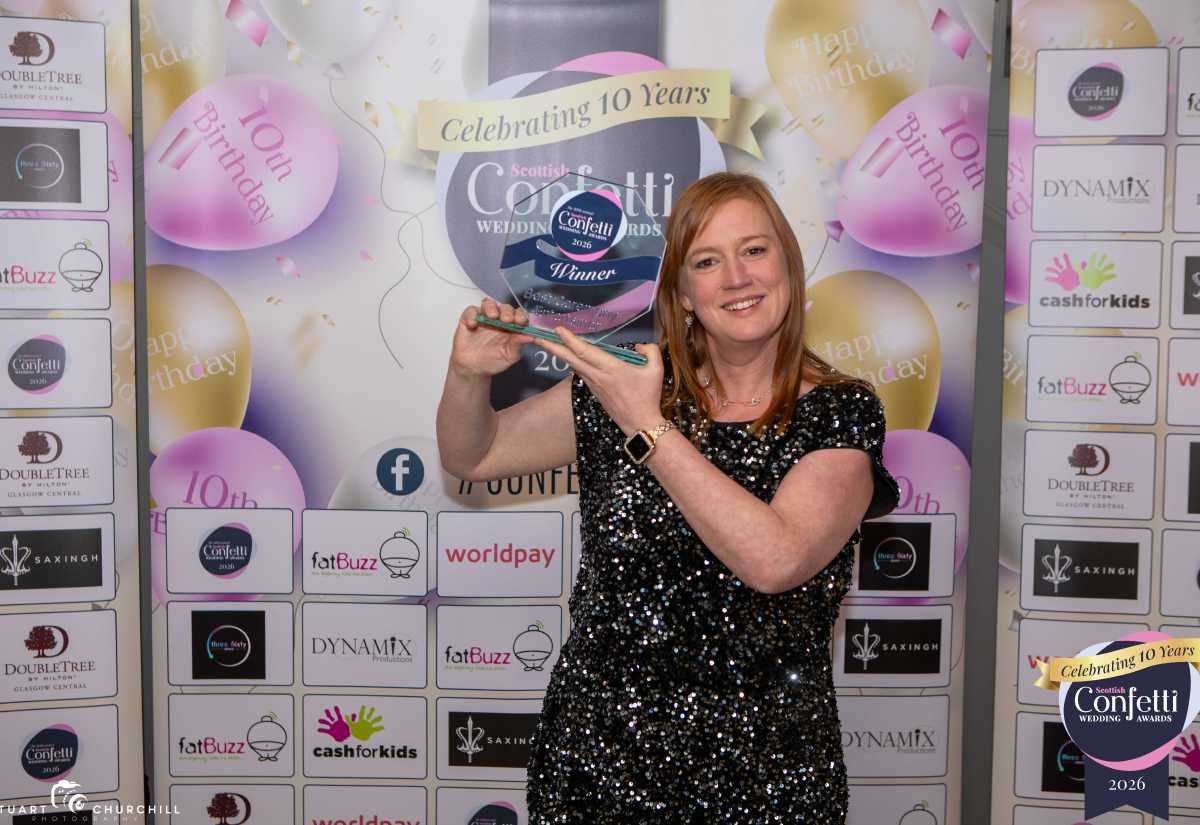 Acclaimed harpist and singer from Golspie scoops award at glitzy Glasgow ceremony
