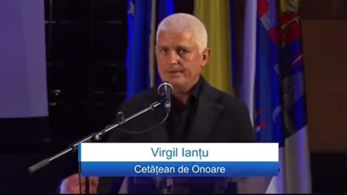 Virgil Ianțu îl taxează pe Dan Negru în ziua în care a primit titlul de Cetățean de Onoare al Timișoarei / video
