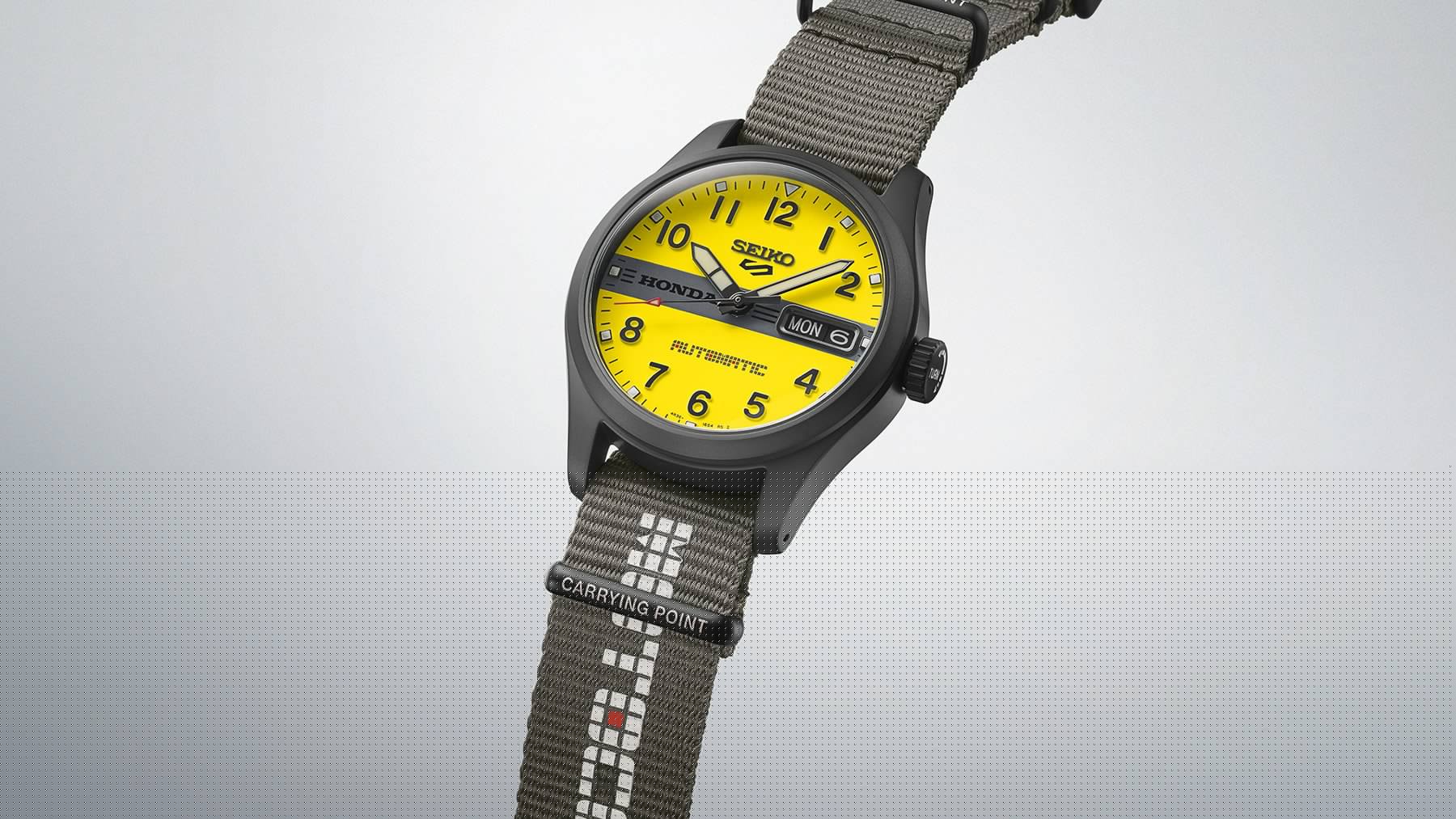 Seiko And Honda Celebrate The Iconic Motocompo With A New Seiko 5 Sports Limited Edition