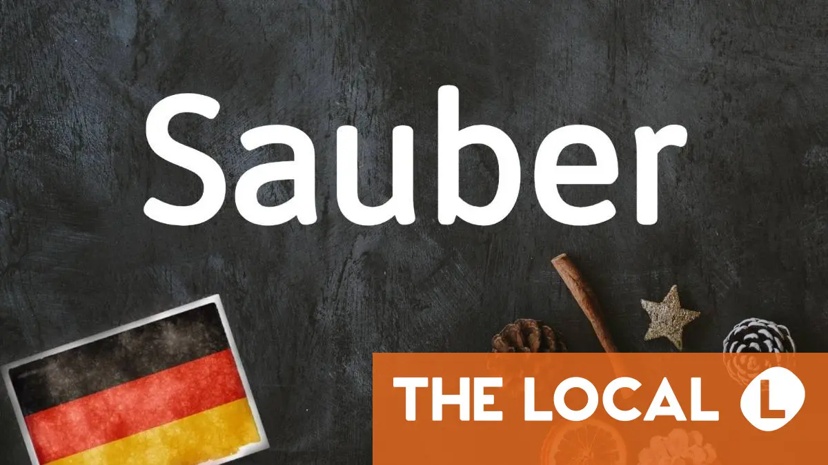 German word of the day: Sauber