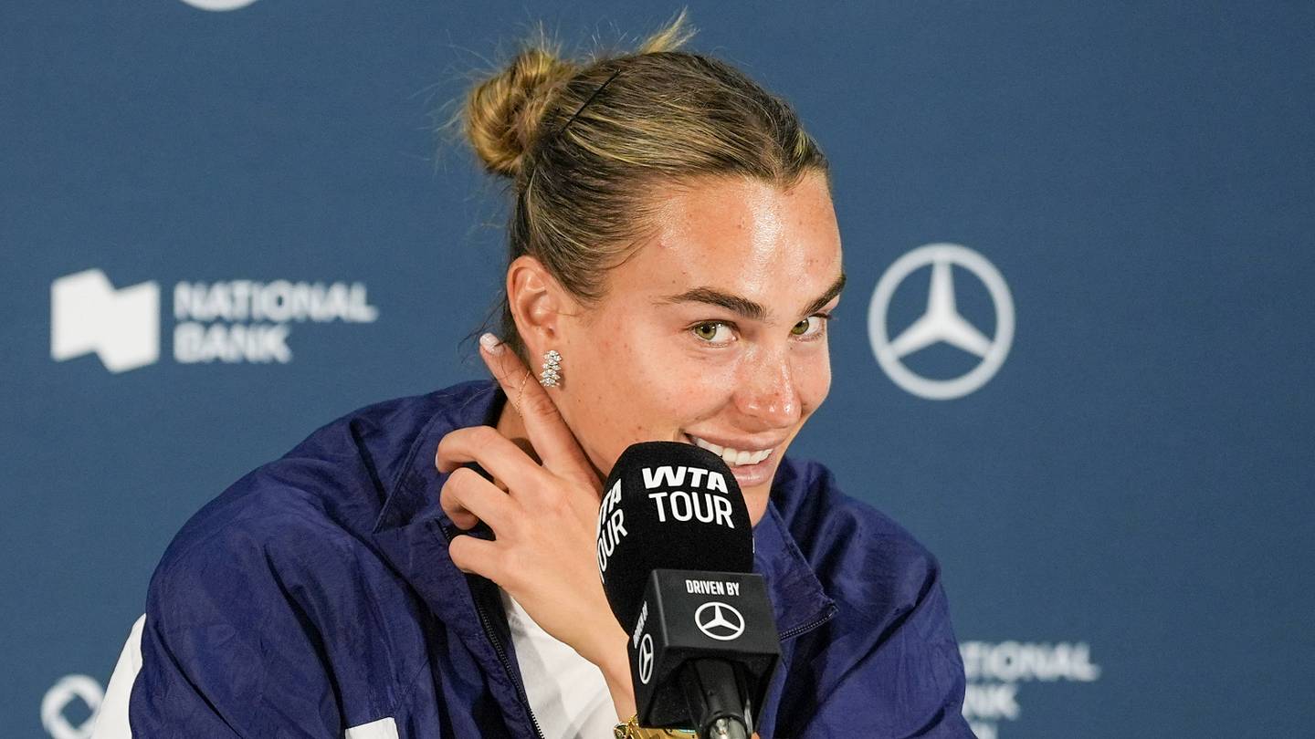 Aryna Sabalenka Speaks on WTA Genetic Sex Testing Policy