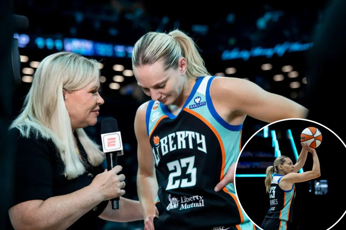 Marine Johannes ‘shot crazy’ for Liberty with career-best effort