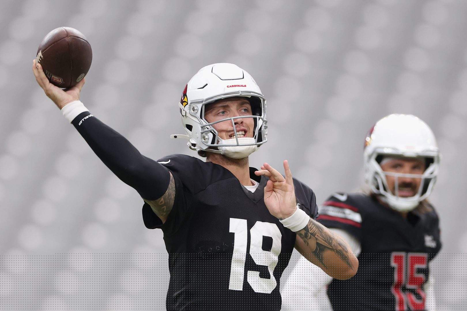 Cardinals QB Carson Beck Speaks After Historic Debut