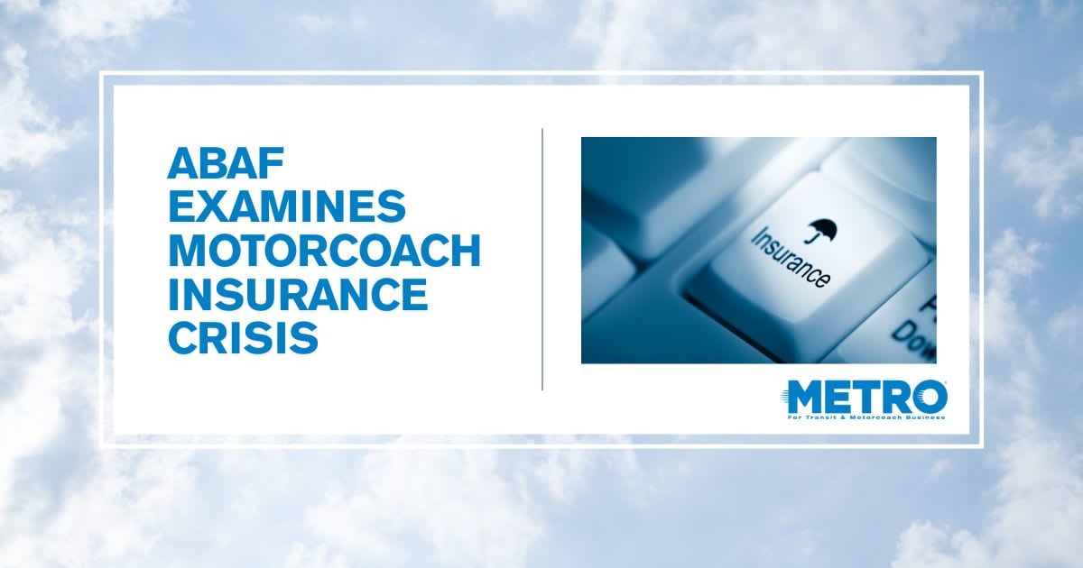 ABAF Study Reveals Growing Insurance Crisis for Motorcoach Operators