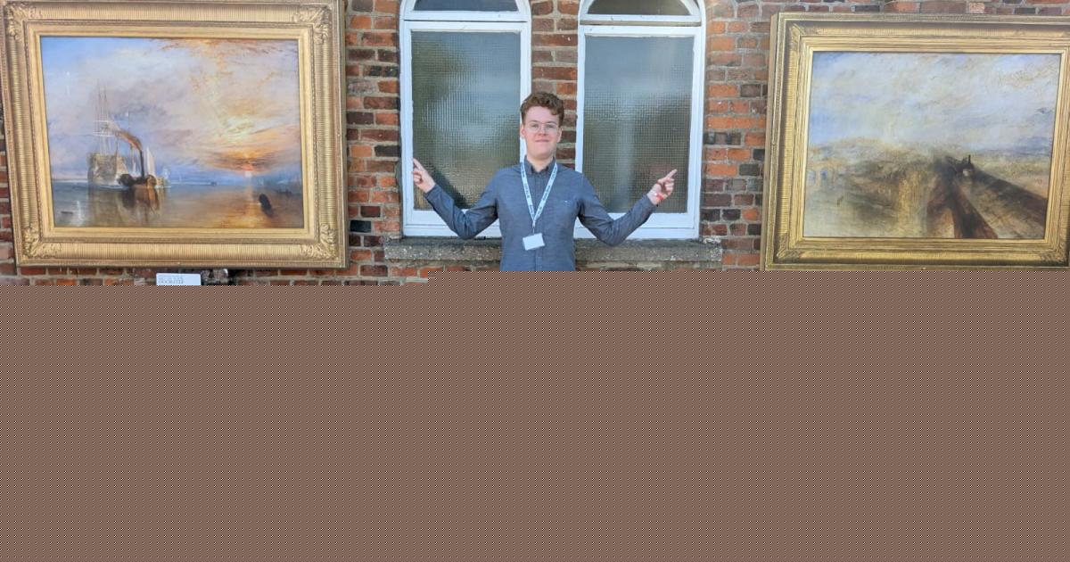I completed the National Gallery art walk around Newport and it's a must-see