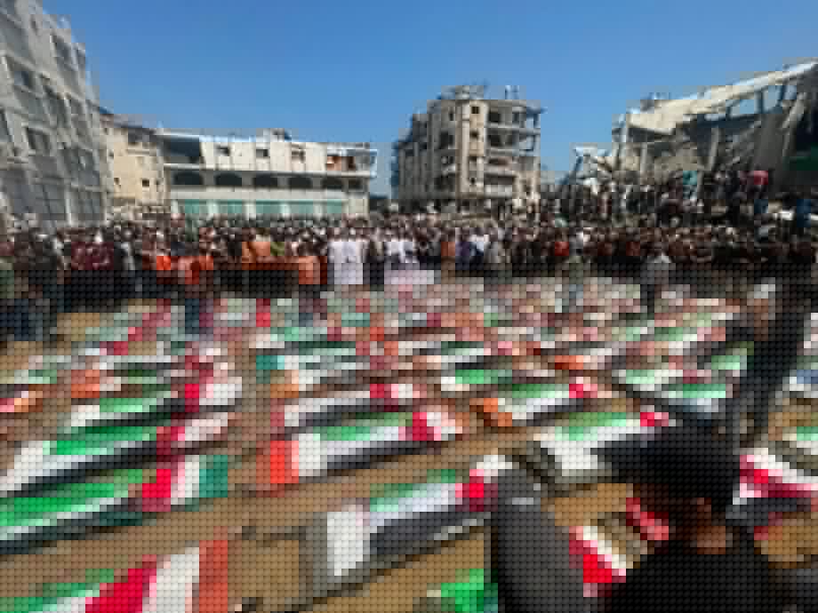 Gaza prepares for largest mass funeral since start of war