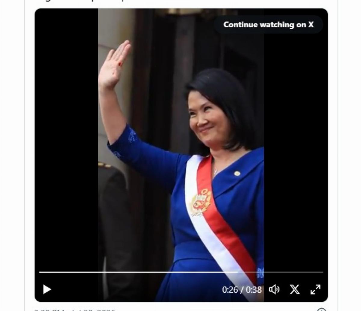 Stylin,' stylin,' stylin,': Get a load of the new conservative president of Peru