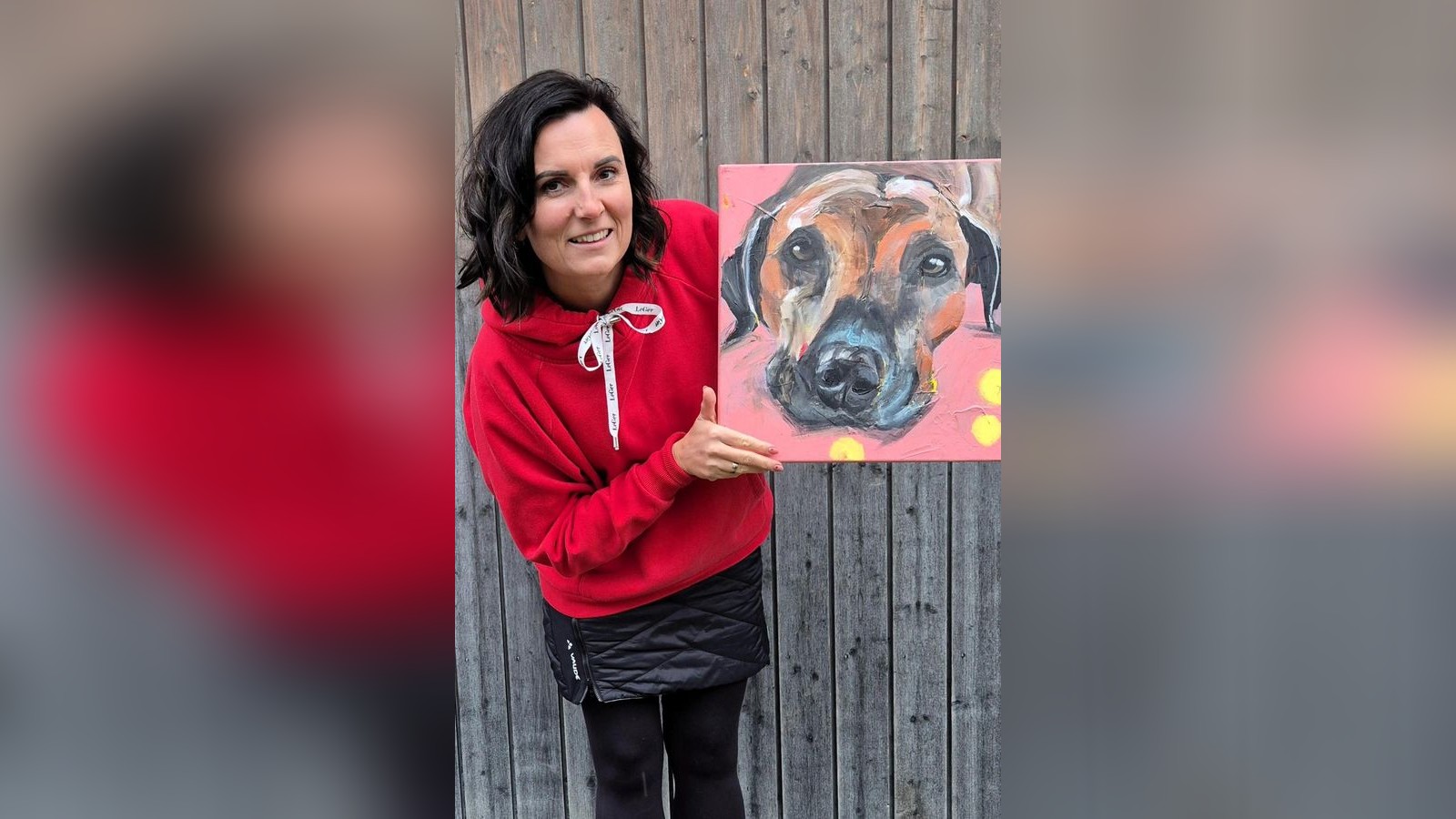 Gebürtige Greizerin malt süße Haustierportraits: Auch Promi-Hunde zeichnet sie