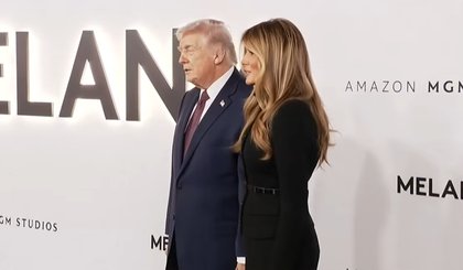 President Trump and First Lady Melania Trump Attend Kennedy Center Premier of “Melania”