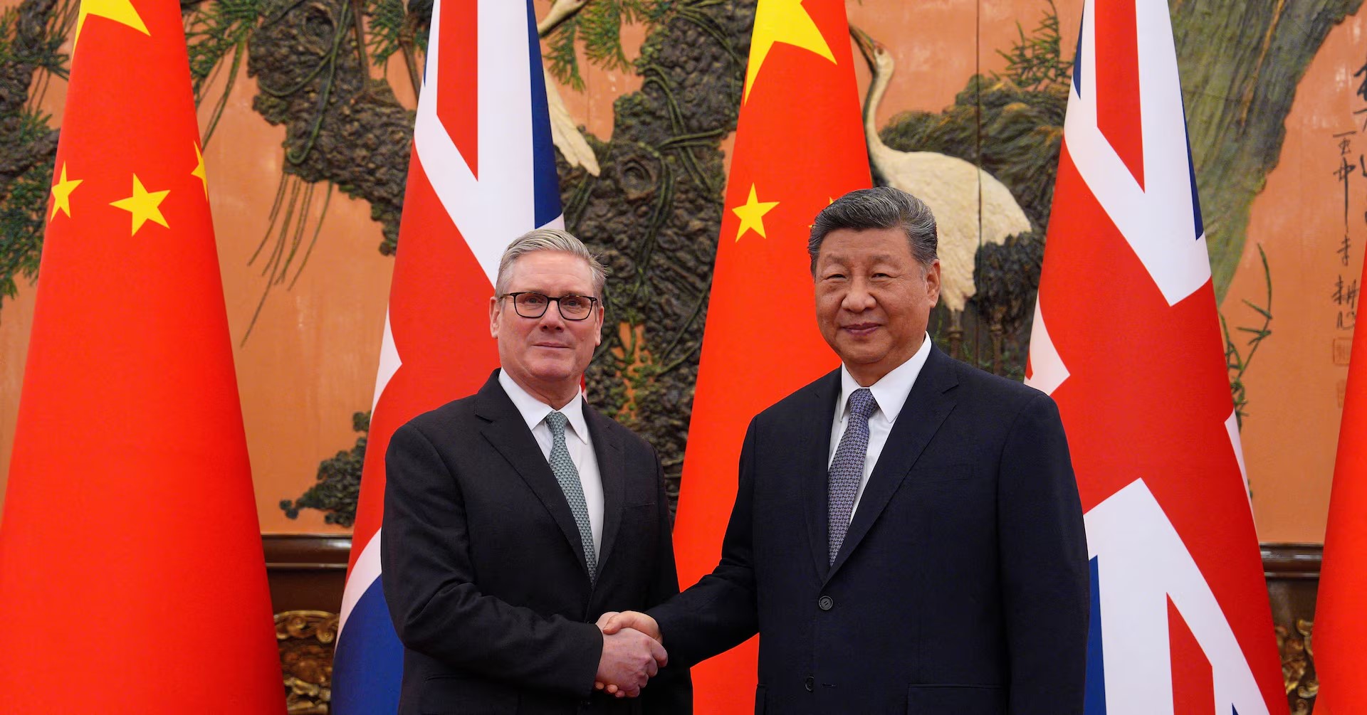 Starmer and Xi hail a reset in ties, helped by large AstraZeneca investment