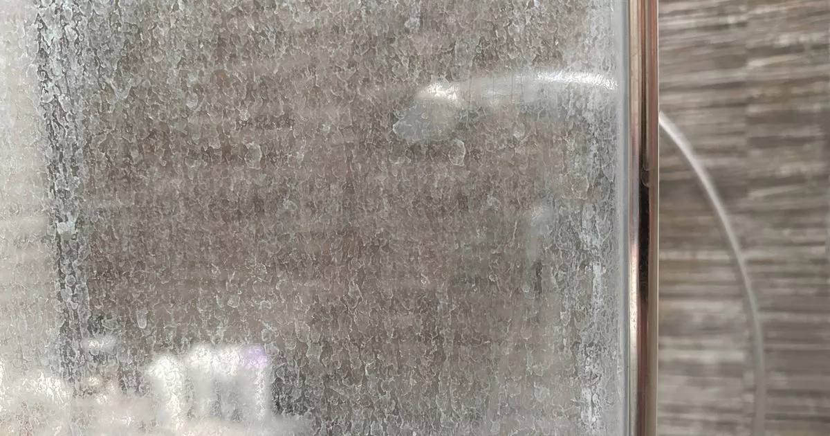 Shower glass will clean 'perfectly' if you use 1 product that costs just £1.50