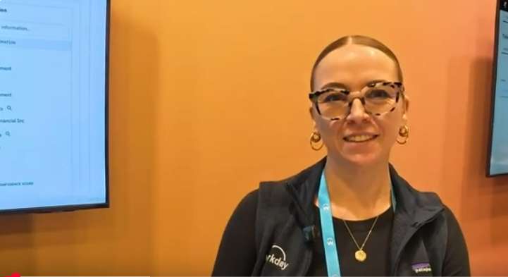 Workday Rising 25 - show floor highlight reel: contract intelligence (Evisort) and employee financial wellness (Chime)
