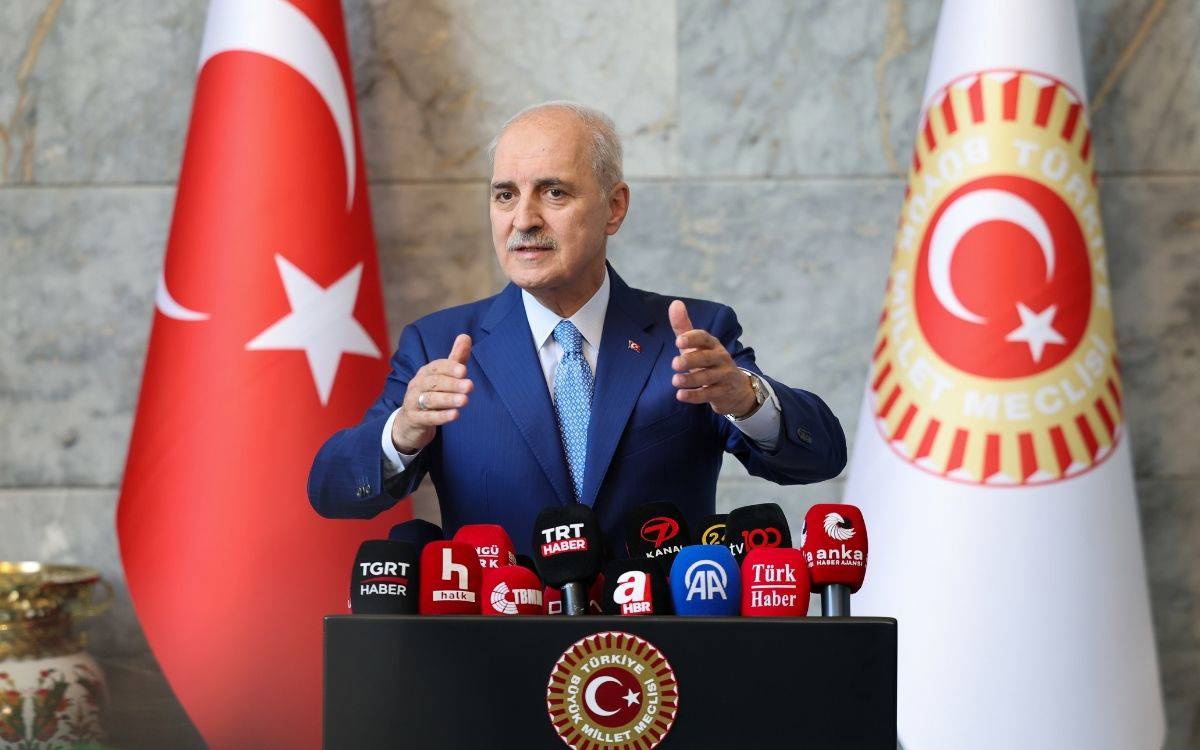 Numan Kurtulmuş: Yeni Yasa PKK’nin feshinin tespitiyle yürürlüğe girecek