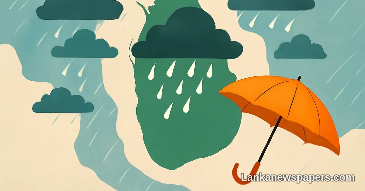 Met Department Forecasts Widespread Showers Across Several Provinces and Districts on August 11