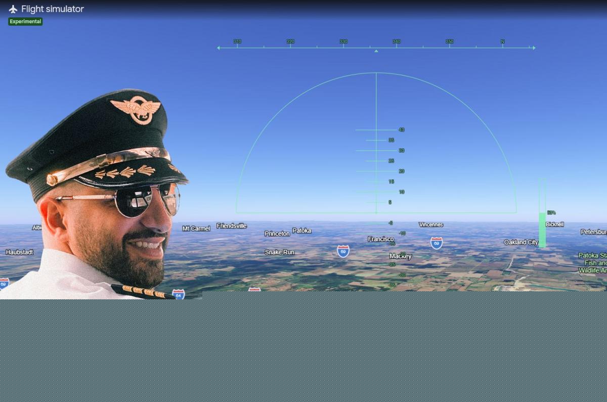 Fly Over Indiana & Kentucky With Google Earth’s New Experimental Flight Simulator