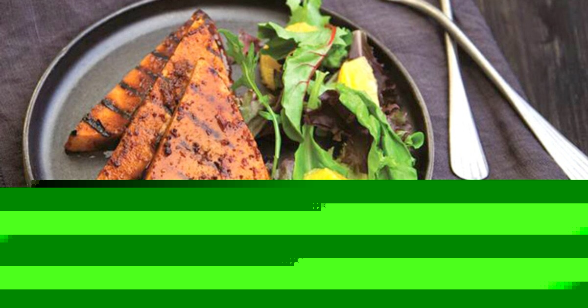 Orange Miso-Glazed Tofu