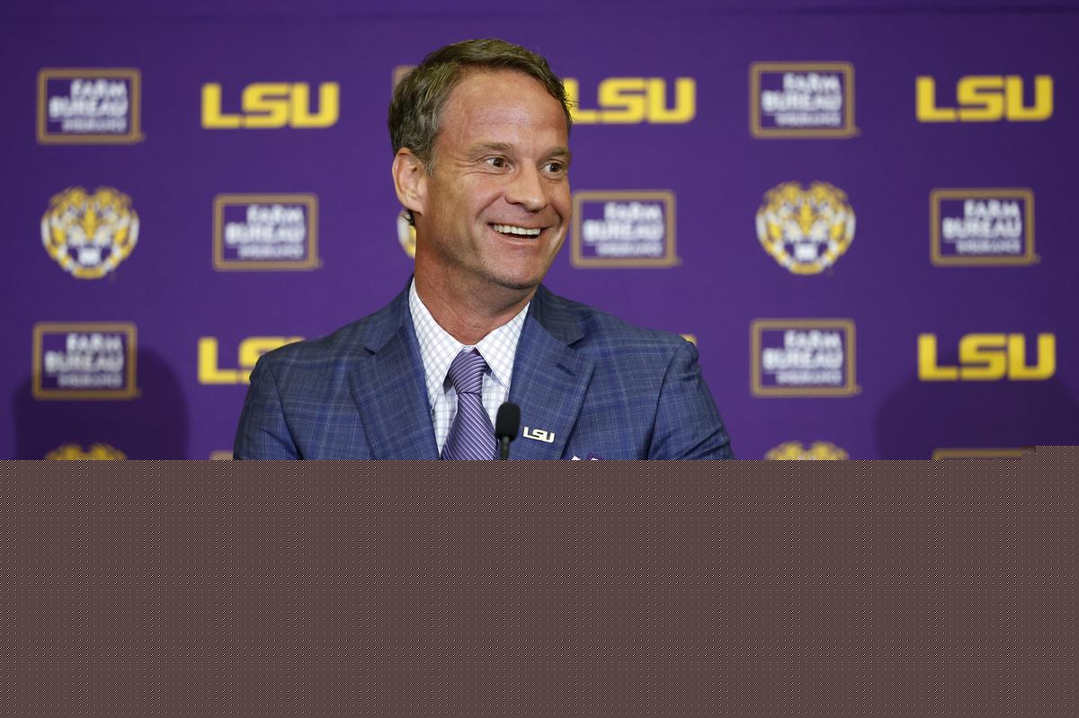 LSU Coach Lane Kiffin Says Son Encouraged Him to Ditch Social Media