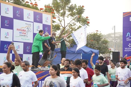 Hyderabad 10K Run Celebrates Fitness, Over 5,000 Take Part