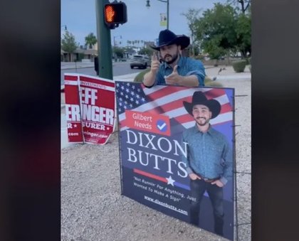 “Dixon Butts!” US Politician’s Crude Adverts Turn Out To Be The Work Of TikTok Prankster