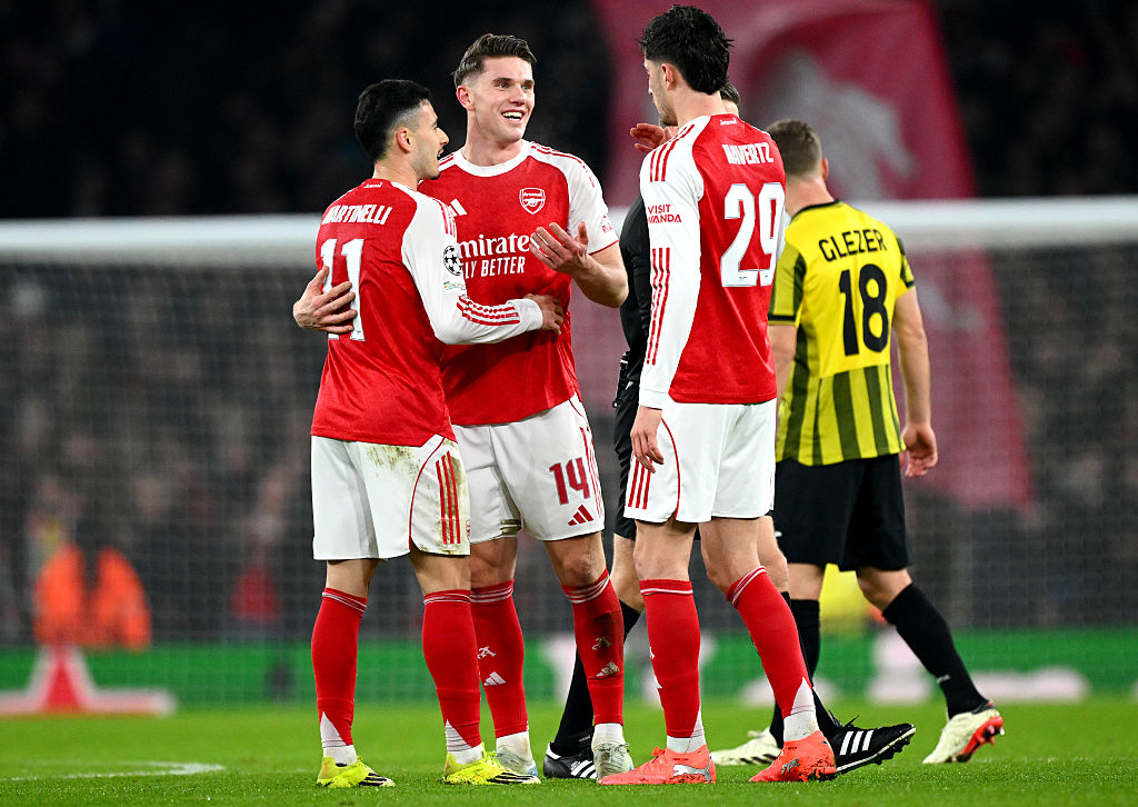 Gyokeres excited to play with new attacking partner at Arsenal