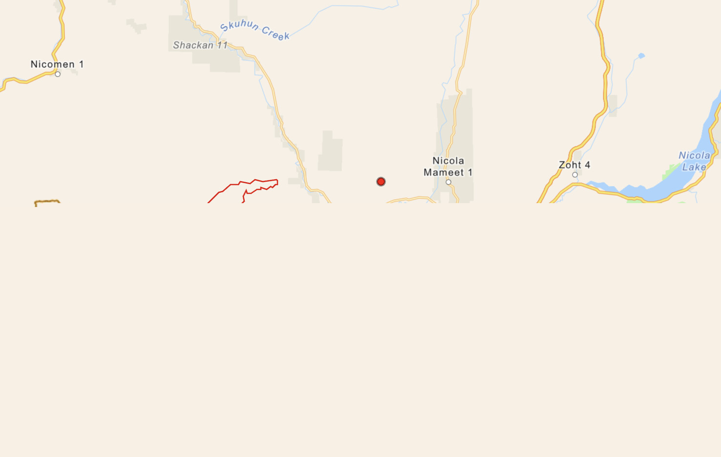 BCWS says new blaze west of Merritt now held as Ainslie Creek wildfire advances nearby (Kamloops)