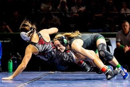 High school girls wrestling: Uintah, Mountain Crest secure 4A divisional titles on Thursday