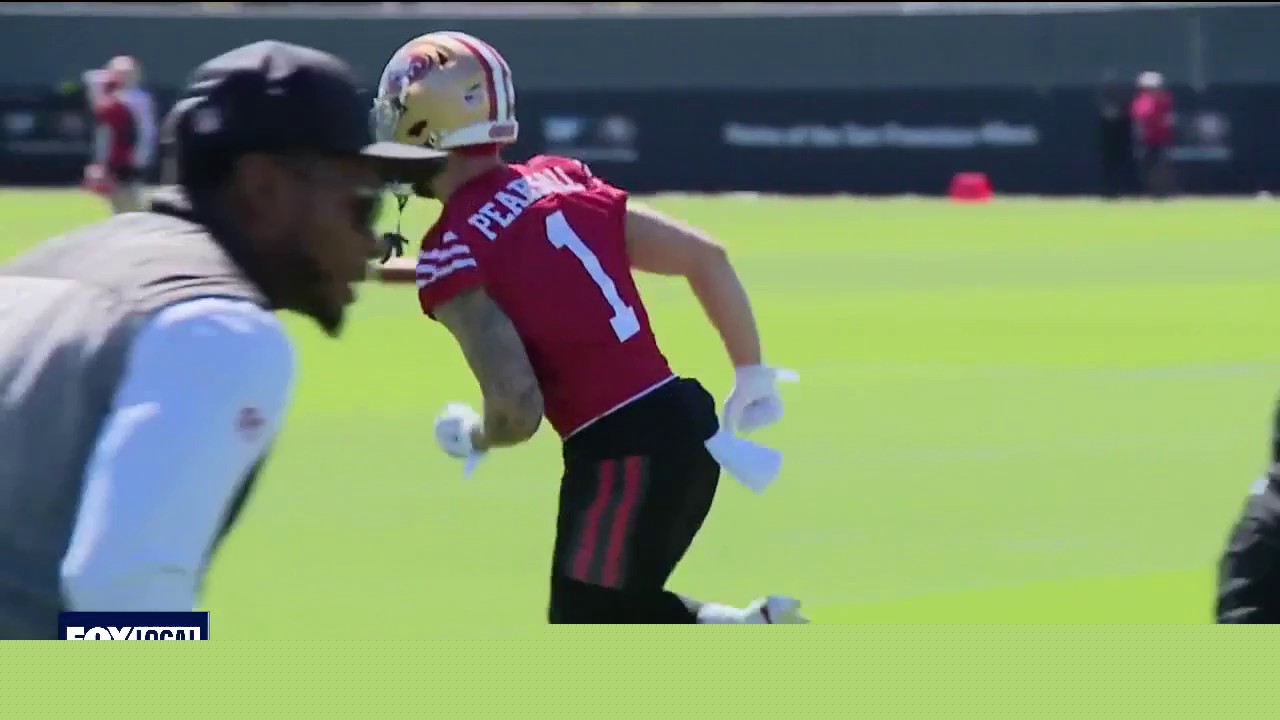 49ers WR Ricky Pearsall's road to recovering from PCL surgery