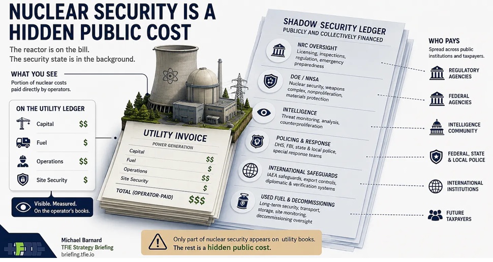 Nuclear Security Is A Hidden Public Cost Of Nuclear Power