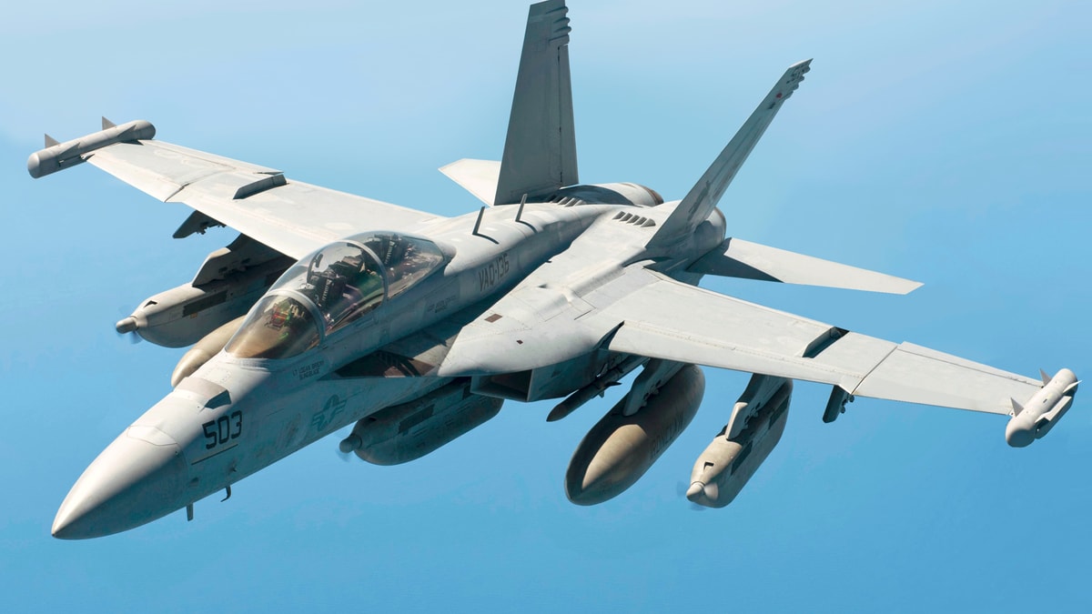 US Deploys More Electronic Warfare Jets Toward Middle East