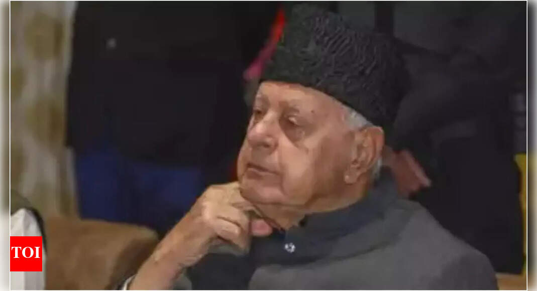 J&K: Farooq Abdullah hospitalised in Srinagar; suffering from abdominal infection
